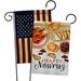 Ornament Collection 2-Sided Polyester 1'5 x 1 ft. Garden Flag in Blue/Red | 18.5 H x 13 W in | Wayfair OC-FR-GP-192468-IP-BOAA-D-US21-OC