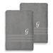 Lark Manor™ Alamanno Monogrammed 2 Piece 1 Turkish Cotton Bath Sheet Towel Set Terry Cloth/Turkish Cotton | Wayfair