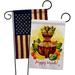 Ornament Collection 2-Sided Polyester 1'5 x 1 ft. Garden Flag in Blue/Red | 18.5 H x 13 W in | Wayfair OC-FR-GP-192504-IP-BOAA-D-US21-OC