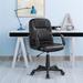 Latitude Run® Daxter Executive Chair Upholstered in Gray/Brown | 38.2 H x 23 W x 22.6 D in | Wayfair 9A0FBE2566434F7DA2349FFF352A53A3