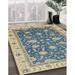 96 x 60 x 0.35 in Area Rug - Bungalow Rose Abstract Multi Area Rug Polyester/Wool | 96 H x 60 W x 0.35 D in | Wayfair