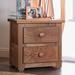 Red Barrel Studio® 2 - Drawer Nightstand in Wood in Brown | 23.5 H x 23 W x 16 D in | Wayfair 4C2047B661E44EC199FA5C5E9BE65C77