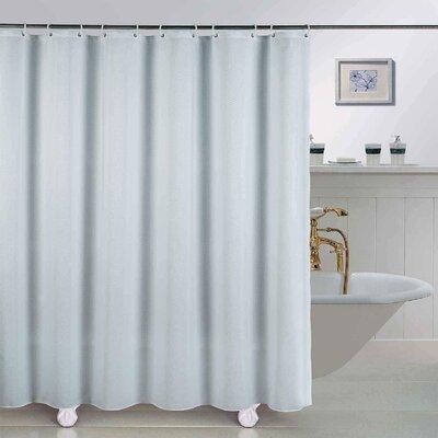 Shower Curtain Fabric Curtains, Titan 70 Inch X 72 Fabric Shower Curtain Liner In White
