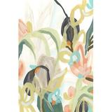 Orren Ellis Tropical Jest I by June Erica Vess - Wrapped Canvas Painting Canvas | 18 H x 12 W x 1.25 D in | Wayfair