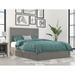 Lark Manor™ Ney Solid Wood Storage Platform Bed Wood in Gray | 47.625 H x 81.5 D in | Wayfair DC840B2F2EF84D479F0A72323DD251D5