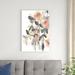 Red Barrel Studio® Sheer Blossoms I by June Erica Vess - Wrapped Canvas Painting Canvas in White | 36 H x 24 W x 1.25 D in | Wayfair