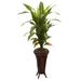 57" Dracaena w/Stand Silk Plant (Real Touch) - 30"D x 33"H x 57"H