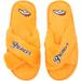 Women's FOCO Denver Broncos Script Cross Slide Slippers