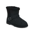 Women's Faux Wool Ankle Boot by GaaHuu in Black (Size 7 M)