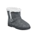 Women's Faux Wool Ankle Boot by GaaHuu in Grey (Size 7 M)