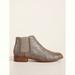 Anthropologie Shoes | Frye And Co Mila Ankle Boots Metallic Leather Trending | Color: Silver | Size: 6