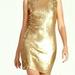 Michael Kors Dresses | Michael Kors Hood Sequins Mini Dress | Color: Gold/Tan | Size: Xs