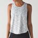 Lululemon Athletica Tops | Lulu Lemon Space-Dye Tank | Color: Brown/White | Size: 8