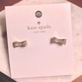 Kate Spade Jewelry | New Kate Spade New York Ready Set Bow Earrings In Gold | Color: Gold | Size: Os