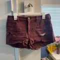 American Eagle Outfitters Shorts | American Eagle High Waited Shorts | Color: Brown/Black | Size: 10