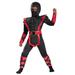 Disney Costumes | Disguise Ninja Muscle Costume M (3t-4t) | Color: Black/Red | Size: M (3t-4t)