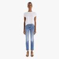 The Mid Rise Dazzler Ankle - Blue - Mother Jeans