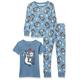 Amazon Essentials Disney Unisex Kinder Eng anliegende Baumwoll-Schlafanzüge, Nightmare Santa Jack, 4 Jahre