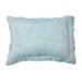 Jaicee Teal Cotton Linen Duvet Cover or Pillow Sham