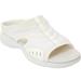 Plus Size Women's The Tracie Slip On Mule by Easy Spirit in Bright White (Size 9 WW)