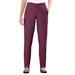 Plus Size Women's Straight Leg Fineline Jean by Woman Within in Deep Claret (Size 26 W)