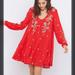 Free People Dresses | *Free People Sweet Tennessee Dress | Color: Red | Size: S