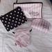 Victoria's Secret Bags | 4 Victoria Secret Cosmetic Bags. Nwot. | Color: Pink/White | Size: Os