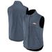 Men's NFL x Darius Rucker Collection by Fanatics Navy Denver Broncos Sherpa-Lined Full-Zip Vest
