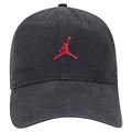 NIKE Men's Jordan H86 Jm Washed Hat, Black/Gym Red, One Size