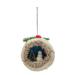 The Holiday Aisle® Diorama Snowman & Tree Ball Ornament Fabric | 4.25 H x 3.75 W x 4.25 D in | Wayfair 3EA433F9AE0F48DA81872257BF36C92A