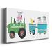 Zoomie Kids Wrapped Canvas Print on Canvas Canvas, Solid Wood in Blue/Green/White | 16 H x 8 W in | Wayfair 18F29241D22D453BAA85FD0D180B99AF