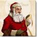 Darren Gygi Home Collection Santa Claus Giclee Wall Art Canvas | 5 H x 5 W x 1 D in | Wayfair 173-Z-0505