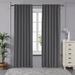 Latitude Run® Maksymilan Room Darkening Curtains Back Tab & Rod Pocket Thermal Insulated Blackout Curtains Polyester in Gray/Brown | 54 H in | Wayfair