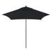 North Bend 9' Rd Faux Wood Steel Patio Umbrella, Push Open Pin Stop by Havenside Home