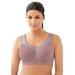 Plus Size Women's Wonderwire® High-Impact Underwire Sport Bra 9066 by Glamorise in Pink Blush (Size 42 G)