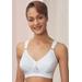 Plus Size Women's No-Stress Bra by Jodee in White (Size 44 GG)