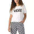 Vans Women's BLOZZOM ROLL Out T-Shirt, Marshmallow, XL