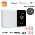 Tuya WiFi Smart Thermoandre bomicrophone électrique sol chauffage eau gaz station météo