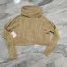 Free People Sweaters | Free People Cableknit New With Tags | Color: Tan | Size: Xs