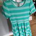 Lularoe Dresses | 2/$20 -- Nwt Lularoe Amelia Dress Women's Size Small | Color: Green | Size: S