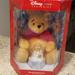 Disney Toys | Disney Special Edition Pooh With Snow Globe | Color: Gold/Red | Size: Box Measures 12 1/4" H X 10"W