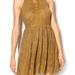 Free People Dresses | Free People Gold Lace Dress | Color: Gold | Size: 0