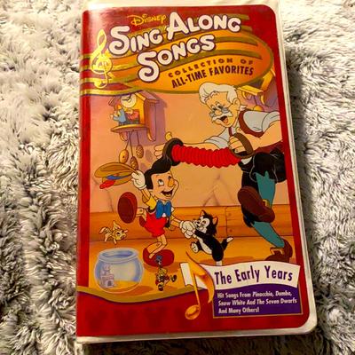 Disney Other | Disney Sing Along Songs The Early Years Vhs | Color: White | Size: Osbb