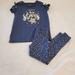 Jessica Simpson Matching Sets | 3/$15 Jessica Simpson 2 Piece Set | Color: Blue/Gold | Size: 6g