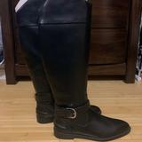 Zara Shoes | Black Zara Knee High Boots. Never Worn!!! | Color: Black | Size: 9