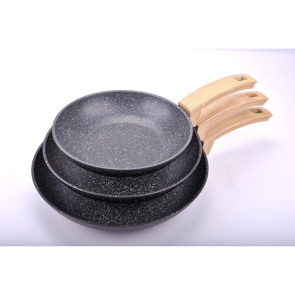 Alluflon Etnea Wood Pfannen-Set 3-teilig Image