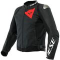 Dainese Sportiva Giacca in pelle per moto, nero, dimensione 62