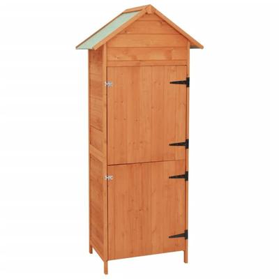 Gartenschrank Braun 42,5x64x190 cm Vidaxl