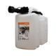 00008810120 Kombi-Kanister Standard 5 Liter/3 Liter transparent Doppelkanister 0000 881 0120 - Stihl