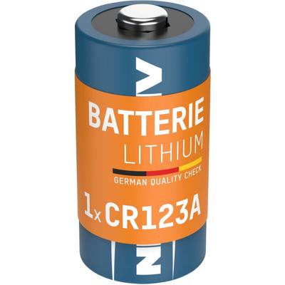 CR123A (3V) Lithium Batterie Fotobatterie (1er-Pack) - Ansmann